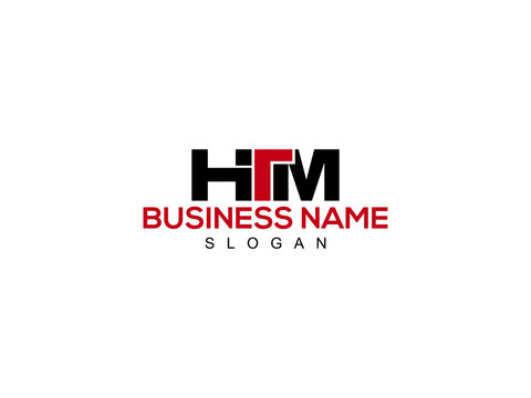 Letter HTM Logo Icon Design For Kind Of Use