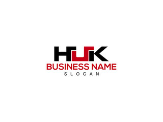 Letter HUK, huk Logo Icon Design For Kind Of Use