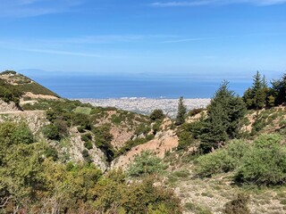 Fototapeta na wymiar view on Patras, Griechenland, Peloponnes