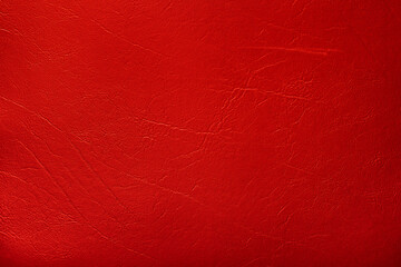 Red leather texture background