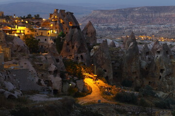 Cappadocia at night, Turkey 