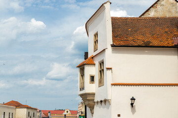 Olad town Slavonice in Czech Republic