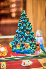 christmas tree with christmas decorations