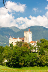 Fototapeta na wymiar Weissenstein Castle in Osttirol, Austria