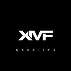 XMF Letter Initial Logo Design Template Vector Illustration