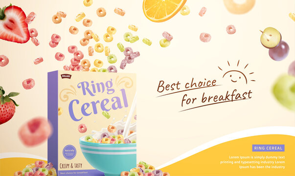 Ring cereal promo banner
