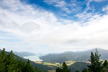 Queen Charlotte Track, Marlborough Sounds, New Zealand