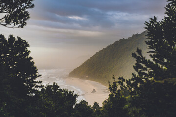 Scotts Beach on Heaphy Track, Kahurangi National Park, New Zealand