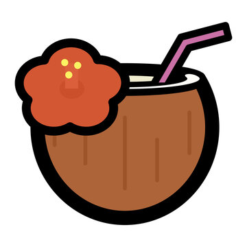 ココナッツジュース Images Browse 95 Stock Photos Vectors And Video Adobe Stock