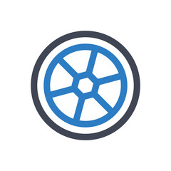 Alloy wheel icon