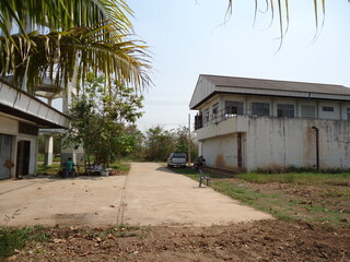 old abandoned building