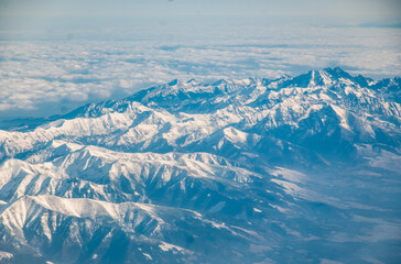 Tatry z samolotu (Tatra Mountains from the plane)