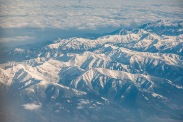Tatry z samolotu (Tatra Mountains from the plane) © Witold