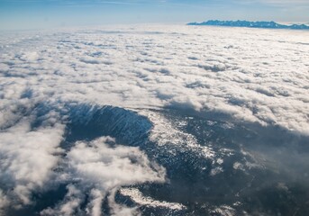 Tatry z samolotu (Tatra Mountains from the plane)