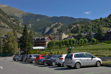 Road through Andorra