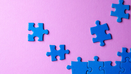 blue puzzles, textures and background