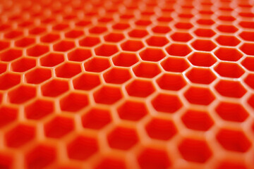 Futuristic orange cells modern texture background