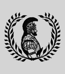 Hannibal Barca graphic design vector art