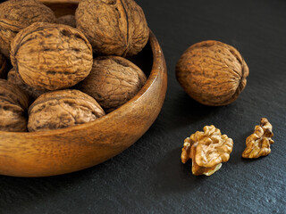 walnuts and nutcracker