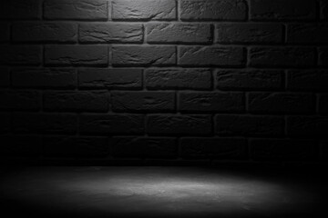 Old wood table with smoke in the dark background.