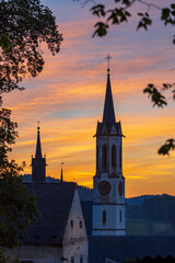 Vyssi Brod Cistercian abbey in southern Bohemia, Czech Republic