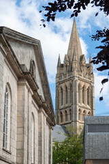 Truro cathedral cornwall england uk 