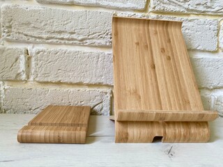 Wood products that can be installed on a tablet or phone.