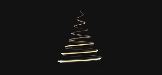 winter merry christmas card modern 3d minimal beautiful