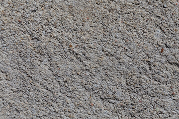 Crushed granite stones wall - close up