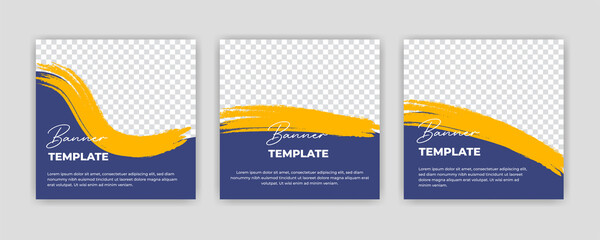 Unique Modern Editable Social Media banner template. Anyone can use this Easy Design Promotion web banner for social media. Modern elegant sales and discount promotions - Vector.