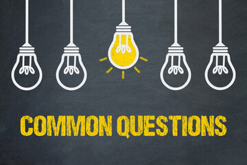 Common Questions - obrazy, fototapety, plakaty