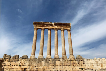 Jupiter temple of Baalbek, Lebanon