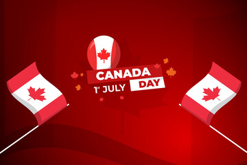 Canada Day Design For First July