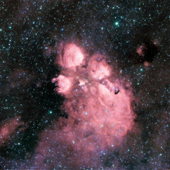 Obraz premium NGC 6334. The Cats Paw Nebula