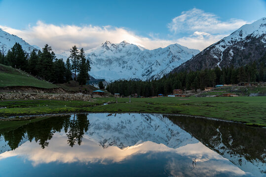 Nanga Parbat from Fairy meadows