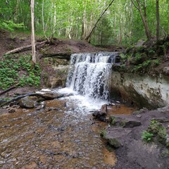 waterfall in the forest