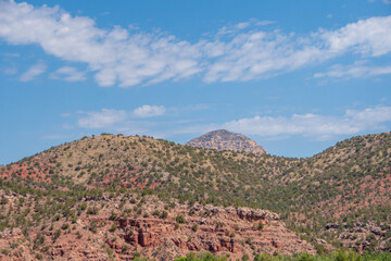 Vibrant red rock in Sedona