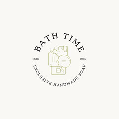 Hand drawn line art beauty vector logo design template. Illustration of elegant signs and badges for beauty, natural and organic products, cosmetics, spa and wellness, fashion, wedding and jewelry.
