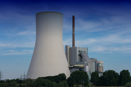 The power plant in Orsoy