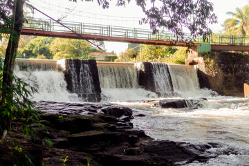 waterfall in the park