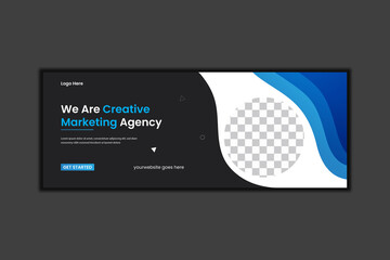 Digital Marketing Facebook Cover Design and Web Banner