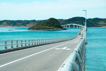 角島大橋 奥行きのある風景