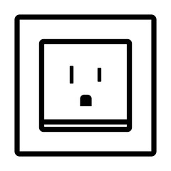 USA Electrical Socket Icon