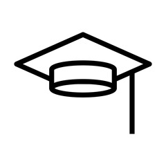 Icon Of Graduation Cap