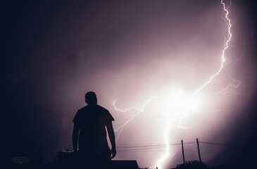 Meeting with a thunderstorm...