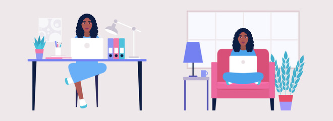 Home vs office working