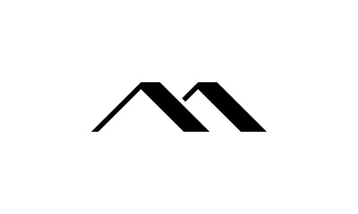 M home logo designs, roofing symbol and inspirations