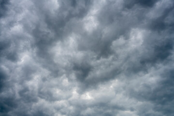 Fototapeta premium storm clouds all sky covered