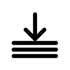 Down arrow icon 