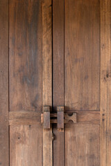 old brown wooden door texture background